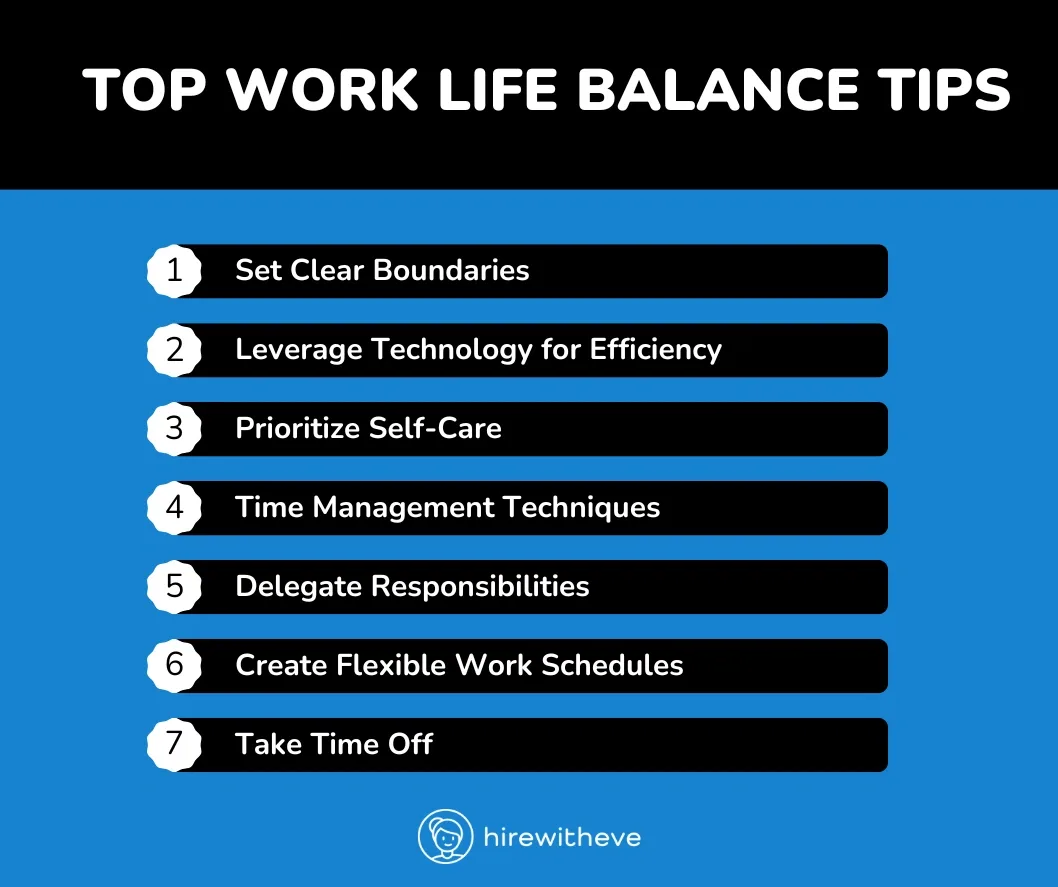 Top Work Life Balance Tips for HR